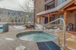 Pool and hot tubs at Dakota Lodge